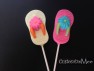 1717 Flip Flops Sandals Chocolate or Hard Candy Lollipop Mold
